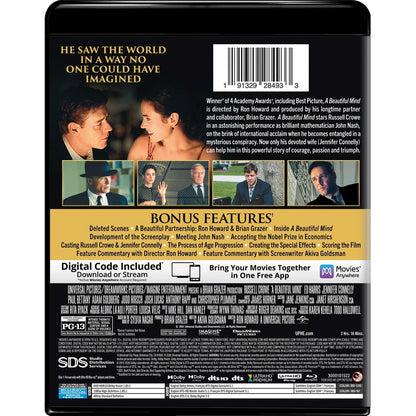 Игры разума (2001) (англ. язык) (4K UHD + Blu-ray)