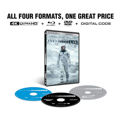 Интерстеллар (2014) (англ. язык) (4K UHD + Blu-ray + DVD + Digital)