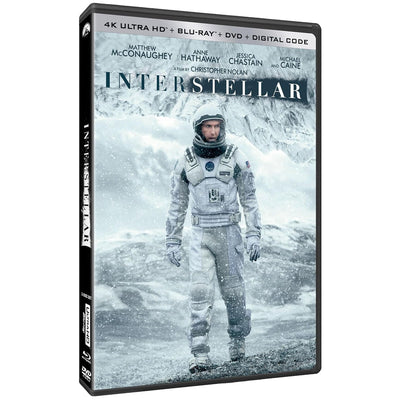 Интерстеллар (2014) (англ. язык) (4K UHD + Blu-ray + DVD + Digital)