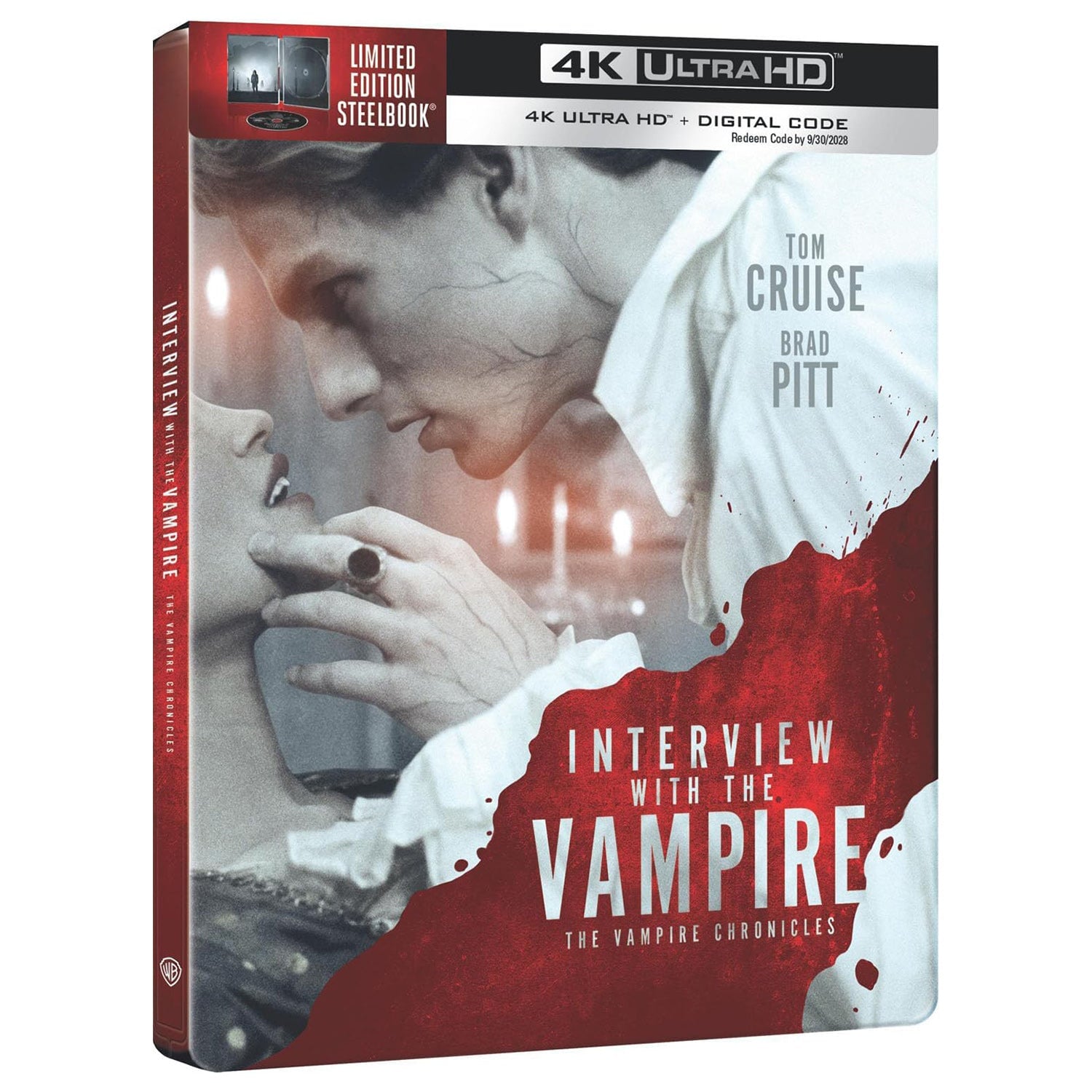 Интервью с вампиром (1994) (англ. язык) (4K UHD) Steelbook