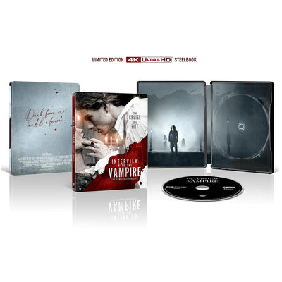 Интервью с вампиром (1994) (англ. язык) (4K UHD) Steelbook