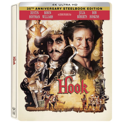 Капитан Крюк (1991) (англ. язык) (4K UHD + Blu-ray) Steelbook [35th Anniversary]