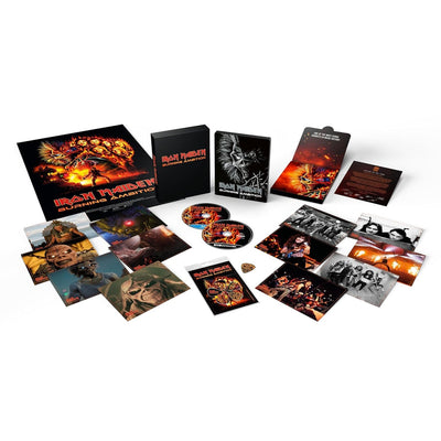 Iron Maiden: Burning Ambition (2026) (англ. язык) (4K UHD + Blu-ray) Premium Steelbook Giftset Collector's Edition