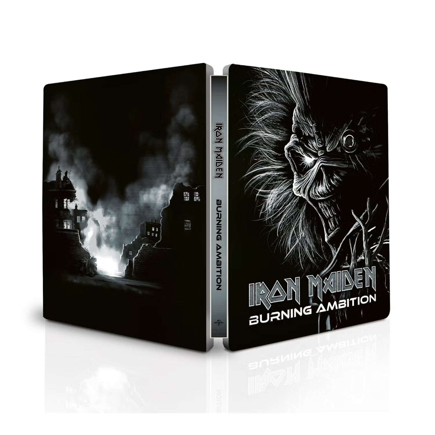 Iron Maiden: Burning Ambition (2026) (англ. язык) (4K UHD + Blu-ray) Steelbook