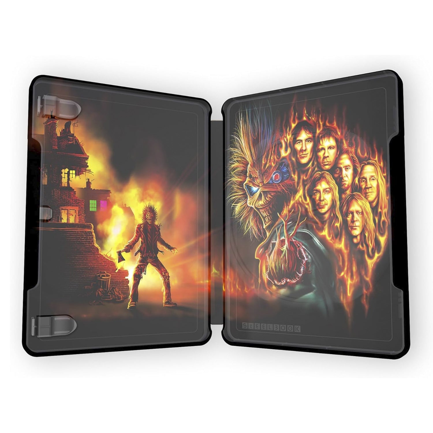 Iron Maiden: Burning Ambition (2026) (англ. язык) (4K UHD + Blu-ray) Steelbook