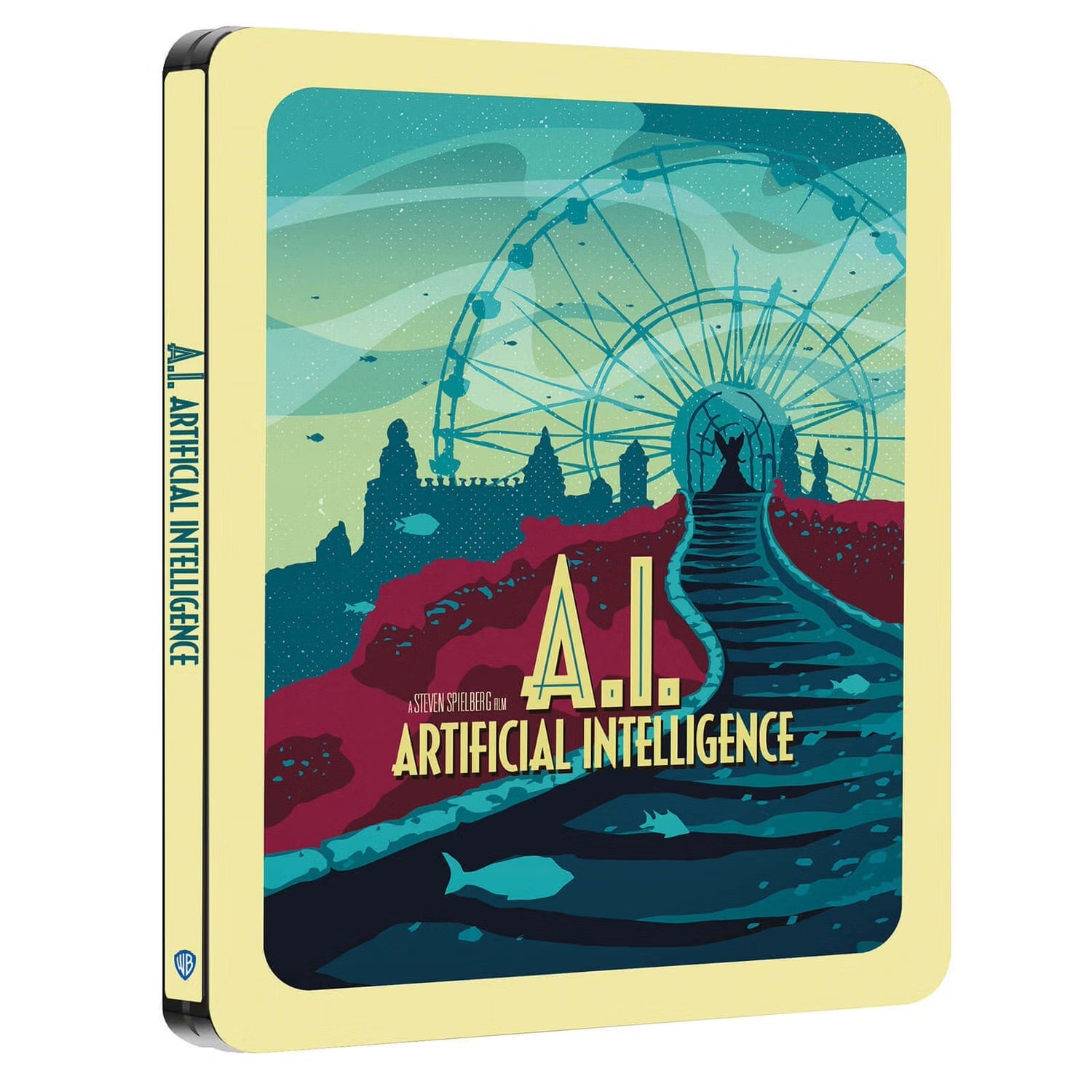 Искусственный разум (2001) (англ. язык) (Blu-ray) Steelbook [Sci-Fi Destination Series]