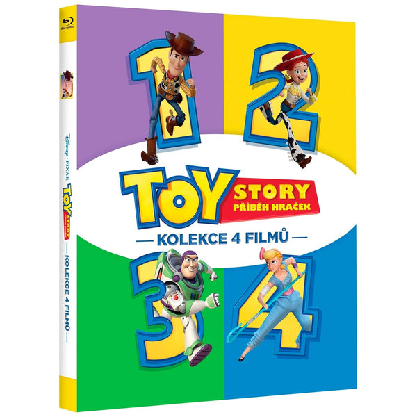 Toy Story 4-movie collection （Blue-ray） Disney Pixar's Toy Story 4 Movie (4K Ultra HD + Blu-ray +