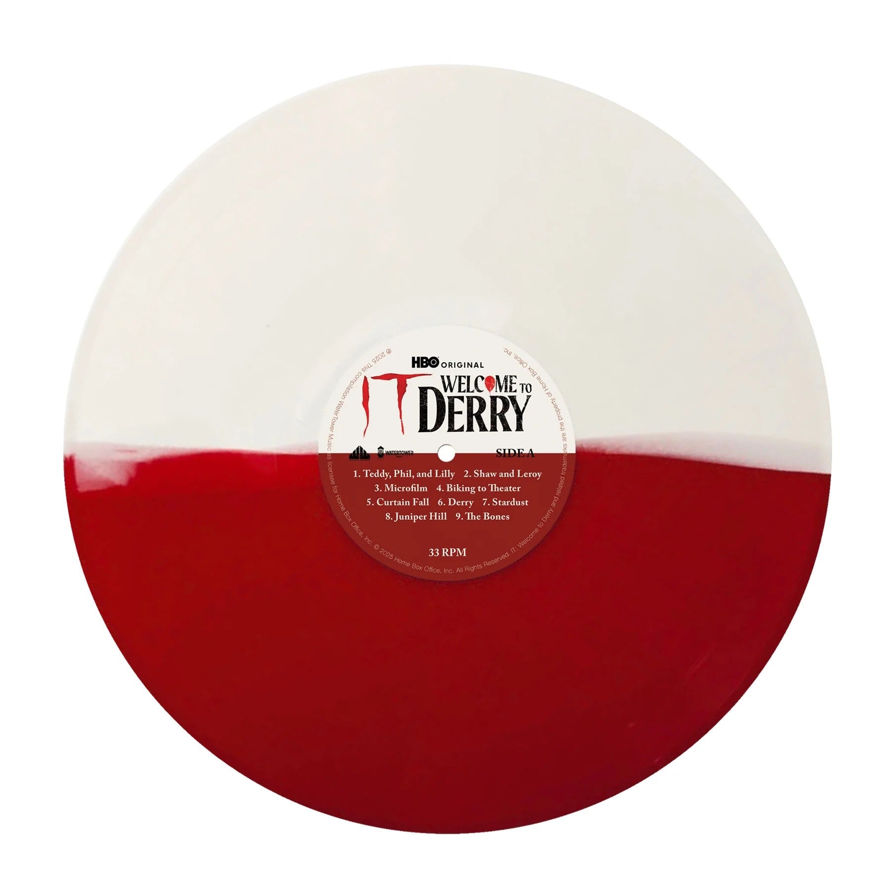 IT: Welcome To Derry (Soundtrack From The HBO Original Series) ("Bloody Pennywise" Split Colored Vinyl 2LP)