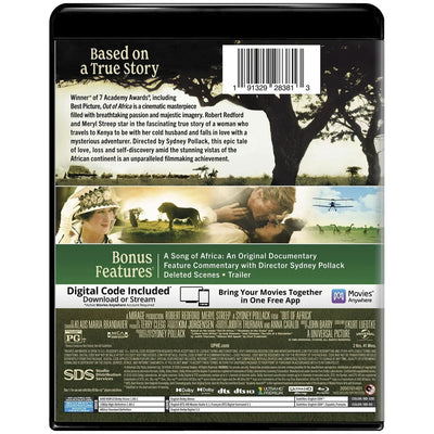 Из Африки (1985) (англ. язык) (4K UHD + Blu-ray) [40th Anniversary]