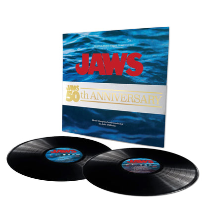 Jaws - 50th Anniversary Edition (Original Motion Picture Score) (Black Vinyl 2LP)