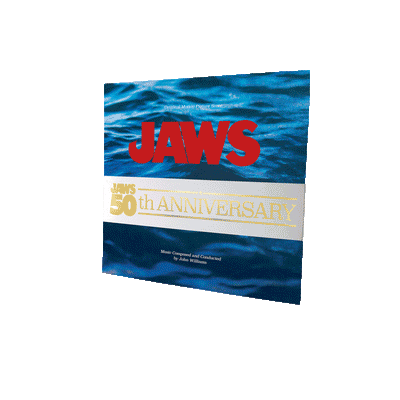 Jaws - 50th Anniversary Edition (Original Motion Picture Score) (Black Vinyl 2LP)