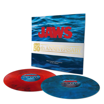 Jaws - 50th Anniversary Edition (Original Motion Picture Score) (Exclusive Blood & Water Vinyl 2LP)