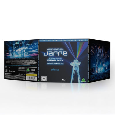 Jean-Michel Jarre: Live in Bratislava (2024) (2CD + 1LP + Blu-ray) Limited Edition Box Set