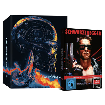 Терминатор (1984) (англ. язык) (4K UHD + Blu-ray + Bonus Blu-ray) Ultimate Edition w/Mediabook [Cover A]
