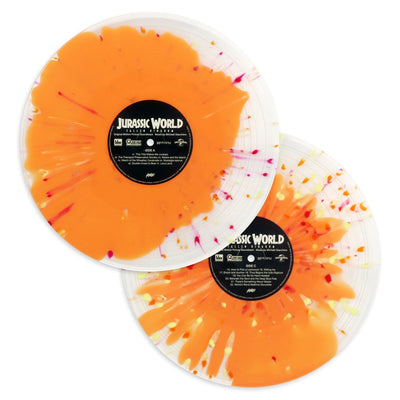 Jurassic World: Fallen Kingdom (Original Motion Picture Soundtrack) (Indo-Raptor Orange Stripe Vinyl 2 LP)