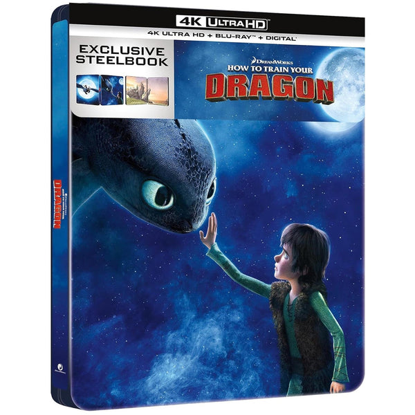 How to Train Your Dragon (2010) (4K UHD Blu-ray) Steelbook