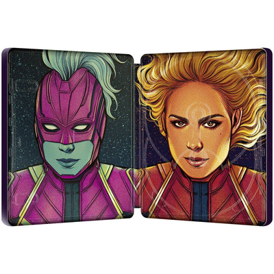 Капитан Марвел (англ. язык) (4K UHD + Blu-ray) Mondo #059 Steelbook