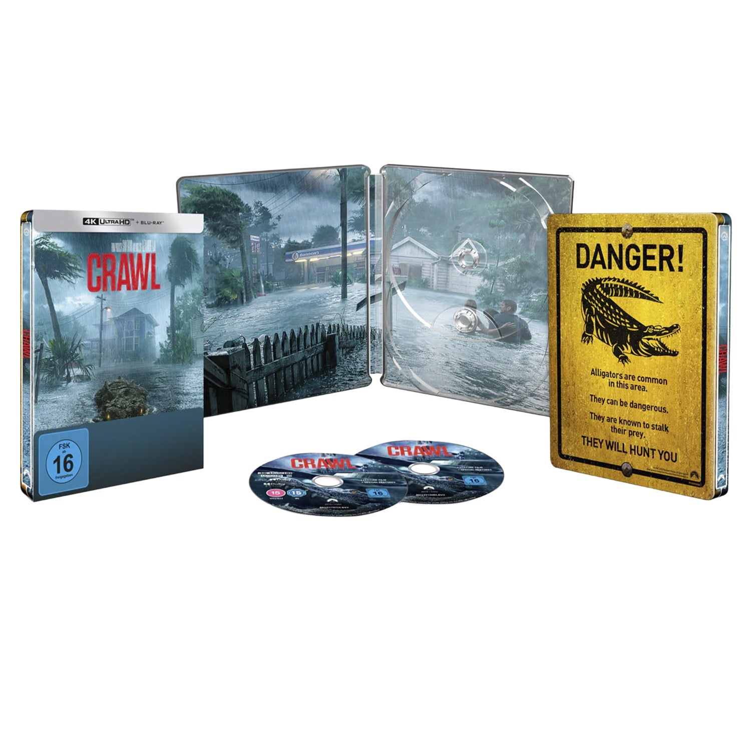 Капкан (2019) (4K UHD + Blu-ray) Steelbook