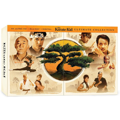 Каратэ-пацан: Полная коллекция (1984-2025) (англ. язык) (4K UHD + Blu-ray) Steelbook Ultimate Collection