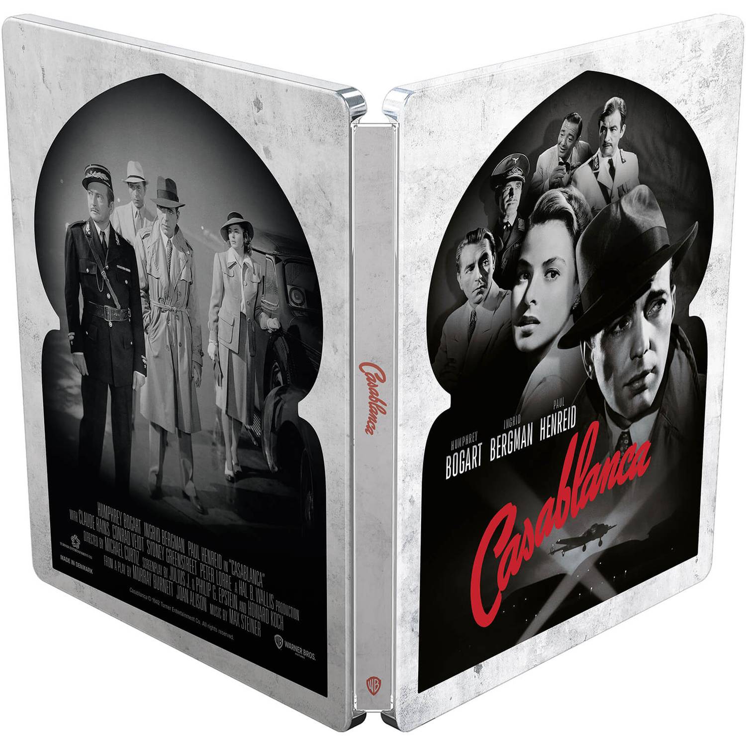 Касабланка (1942) (англ. язык) (4K UHD + 2 Blu-ray) Collector's Edition Steelbook