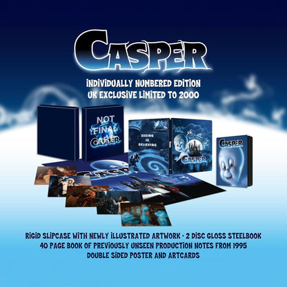 Каспер (1995) (4K UHD + Blu-ray) 30th Anniversary Collector's Edition Steelbook
