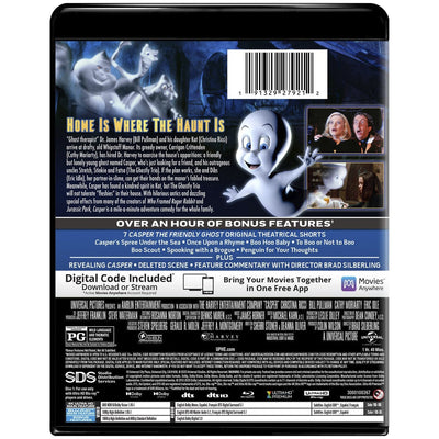 Каспер (1995) (англ. язык) (4K UHD + Blu-ray) [30th Anniversary Edition]