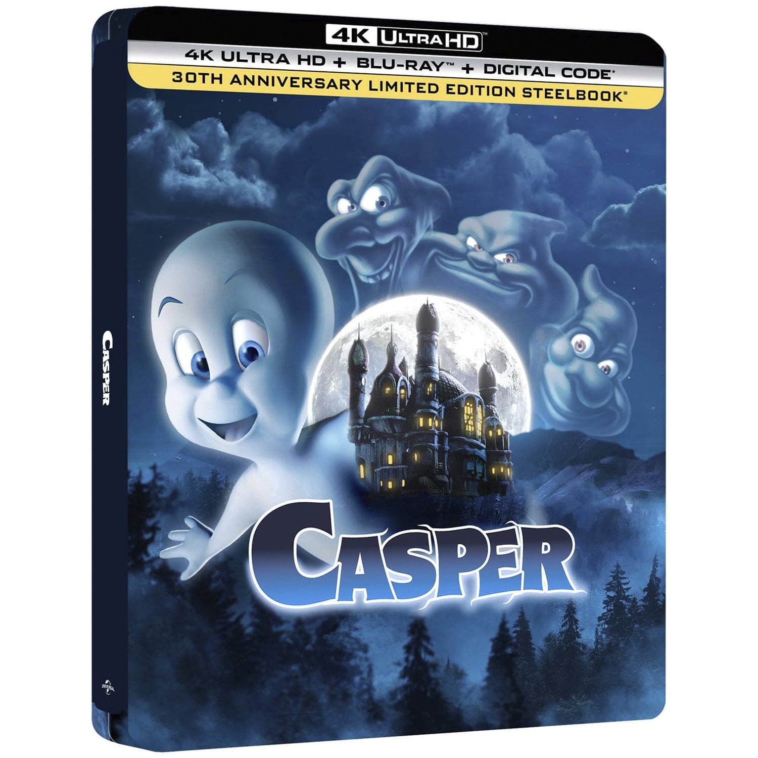Каспер (1995) (англ. язык) (4K UHD + Blu-ray) Steelbook [30th Anniversary Edition]