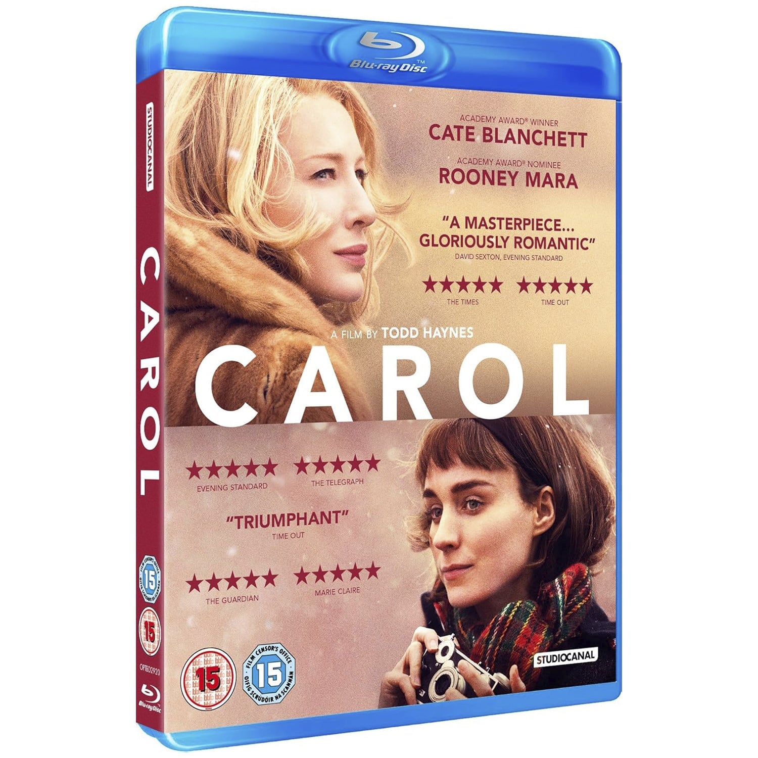 Кэрол (2015) (англ. язык) (Blu-ray)