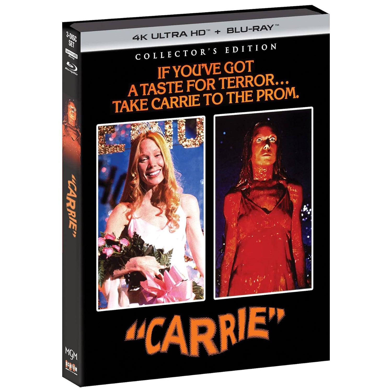 Кэрри (1976) (англ. язык) (4K UHD + 2 Blu-ray)