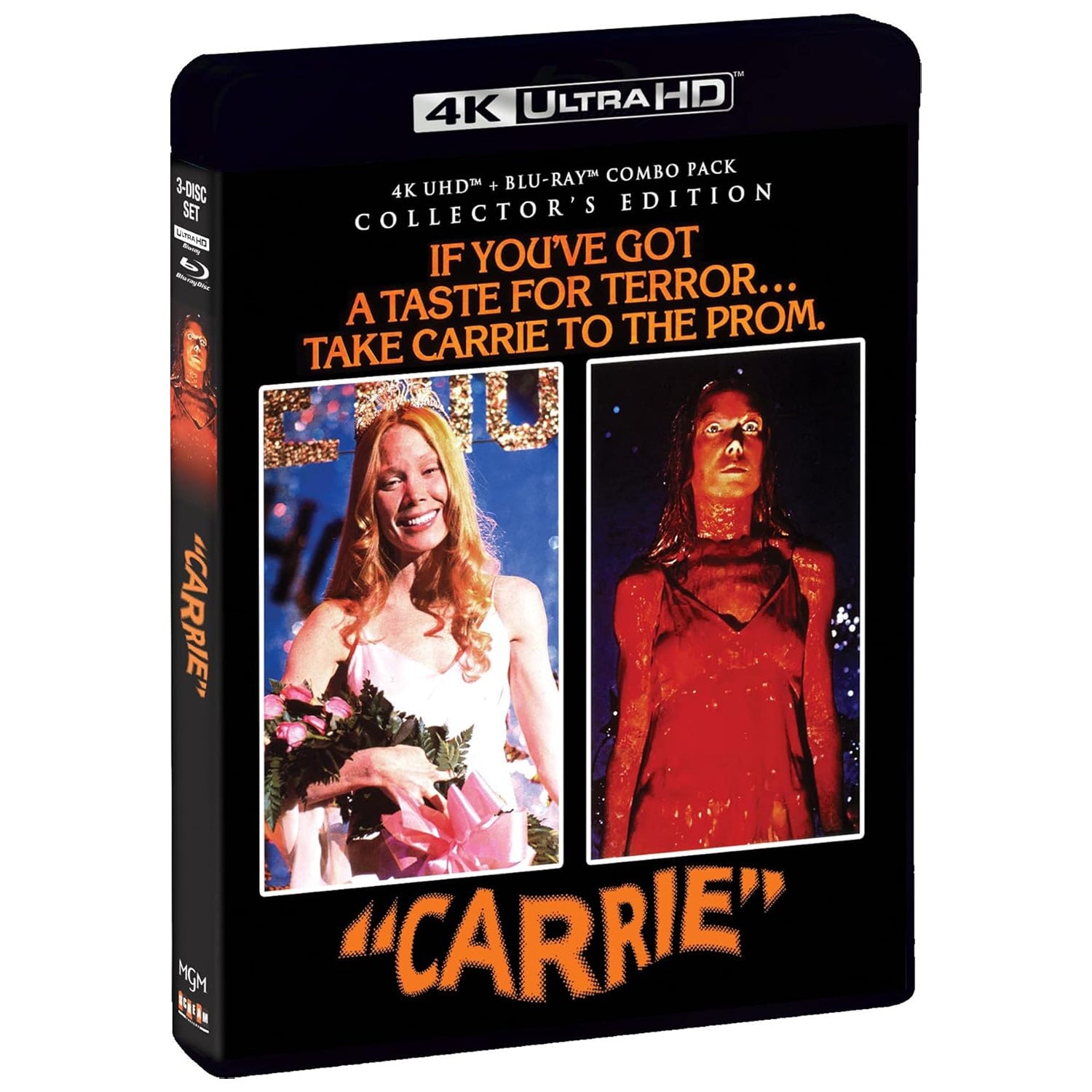 Кэрри (1976) (англ. язык) (4K UHD + 2 Blu-ray)