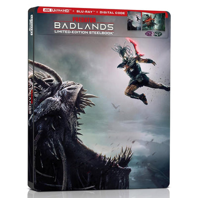 Хищник: Планета смерти (2025) (англ. язык) (4K UHD + Blu-ray) Steelbook