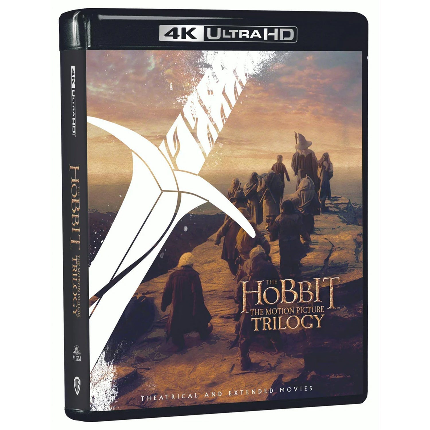 Хоббит: Трилогия (англ. язык) [Расширенная & театральная версии] (4K UHD Blu-ray)