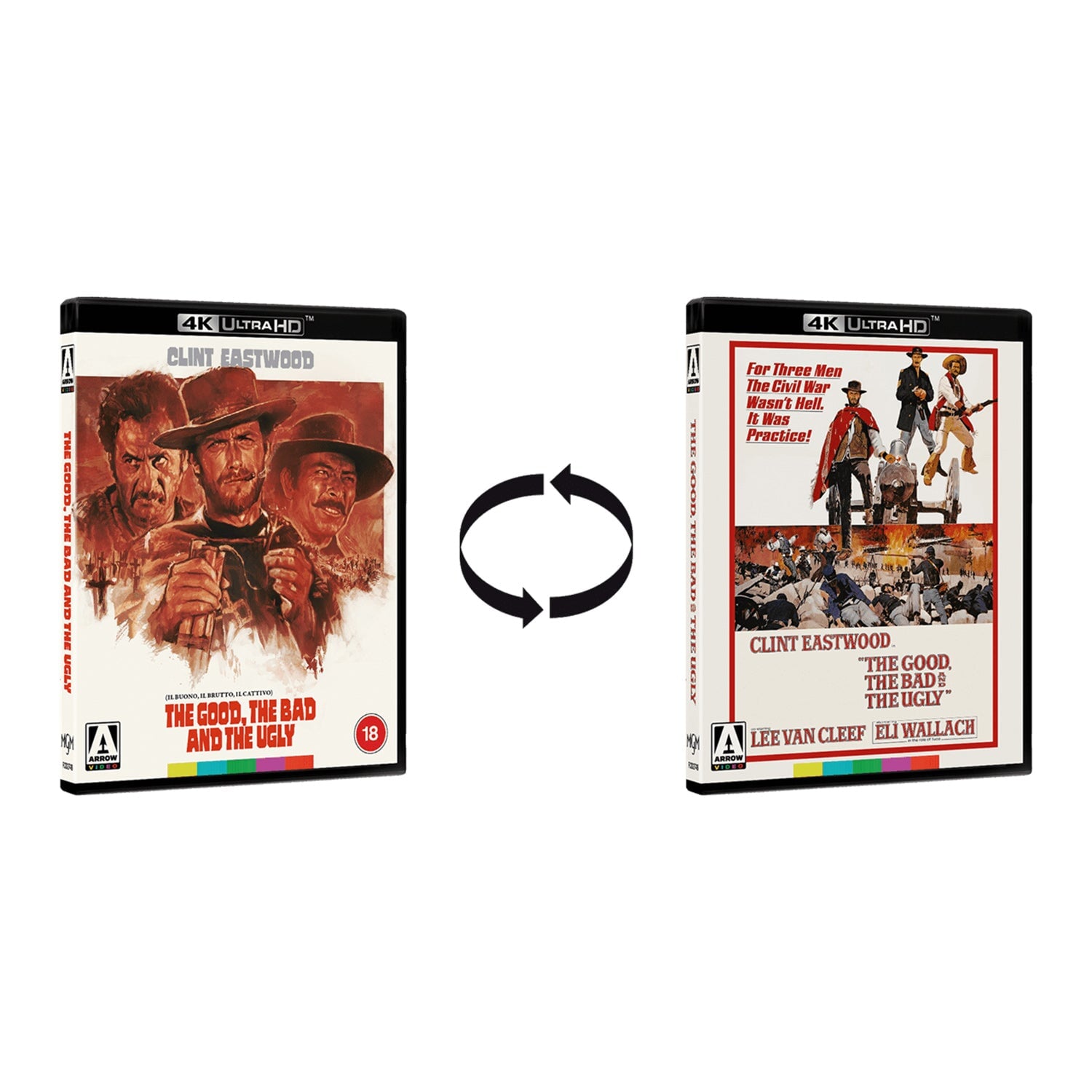 Хороший, плохой, злой (1966) (англ. язык) (4K UHD + Blu-ray) Special Edition