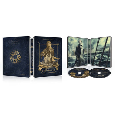 Хозяин морей: На краю земли (2003) (англ. язык) (4K UHD + Blu-ray) Steelbook