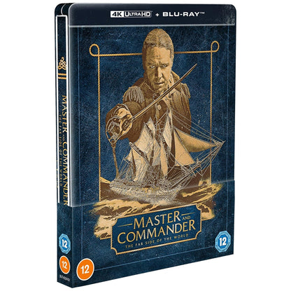 Хозяин морей: На краю земли (2003) (англ. язык) (4K UHD + Blu-ray) Steelbook