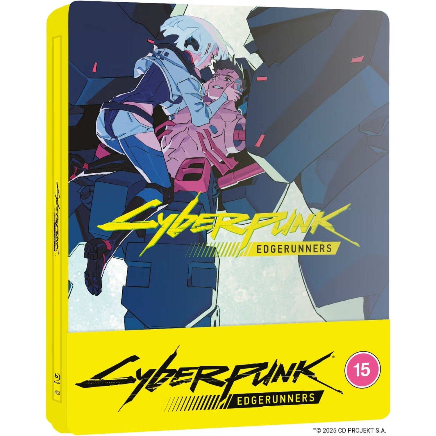 Киберпанк: Бегущие по краю (2022) (англ. язык) (2 Blu-ray) Steelbook