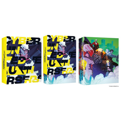 Киберпанк: Бегущие по краю (Сезон 1, 2022) (англ. язык) (2 Blu-ray + 2 Book + Gifts) DigiPack Limited Edition