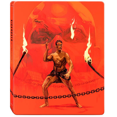 Кикбоксер (1989) (англ. язык) (4K UHD + Blu-ray) Steelbook Lenticular Slipcover
