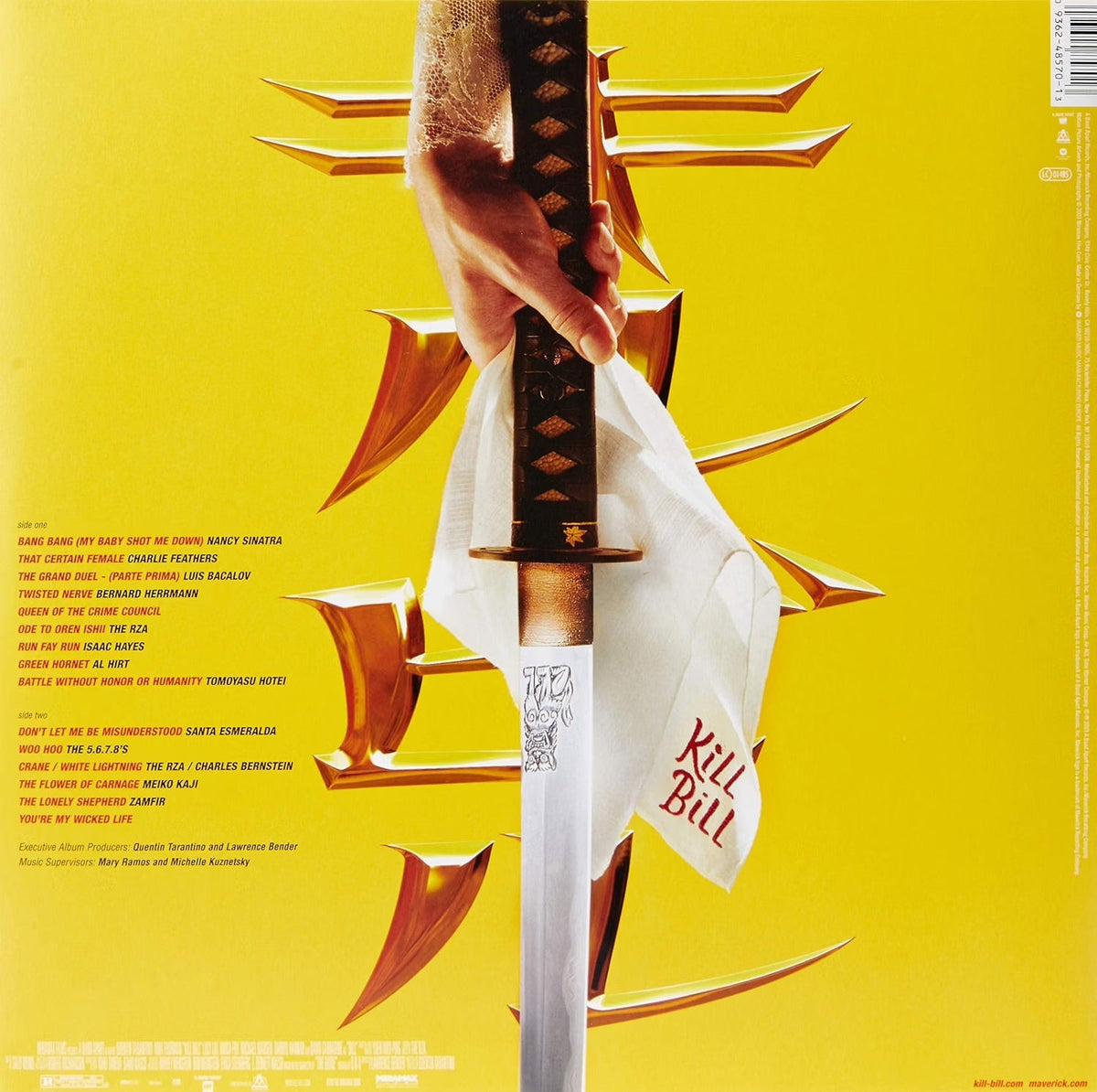 Kill Bill, Vol. 1 (Original Soundtrack) (Vinyl LP)