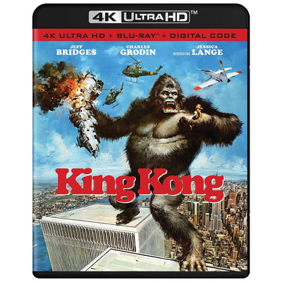 Кинг-Конг (1976) [Театральная & Расширенная ТВ Версии] (англ. язык) (4K UHD + Blu-ray) [50th Anniversary Edition]