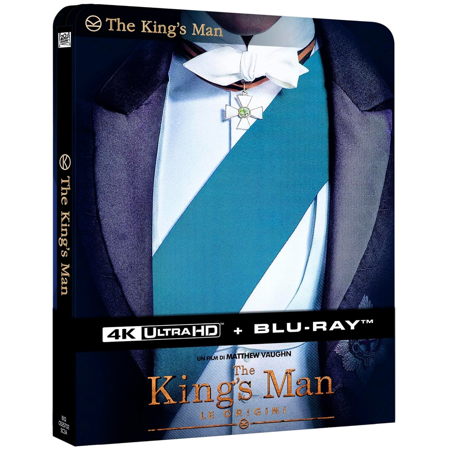 King’s Man: Начало (2021) (англ. язык) (4K UHD + Blu-ray) Steelbook