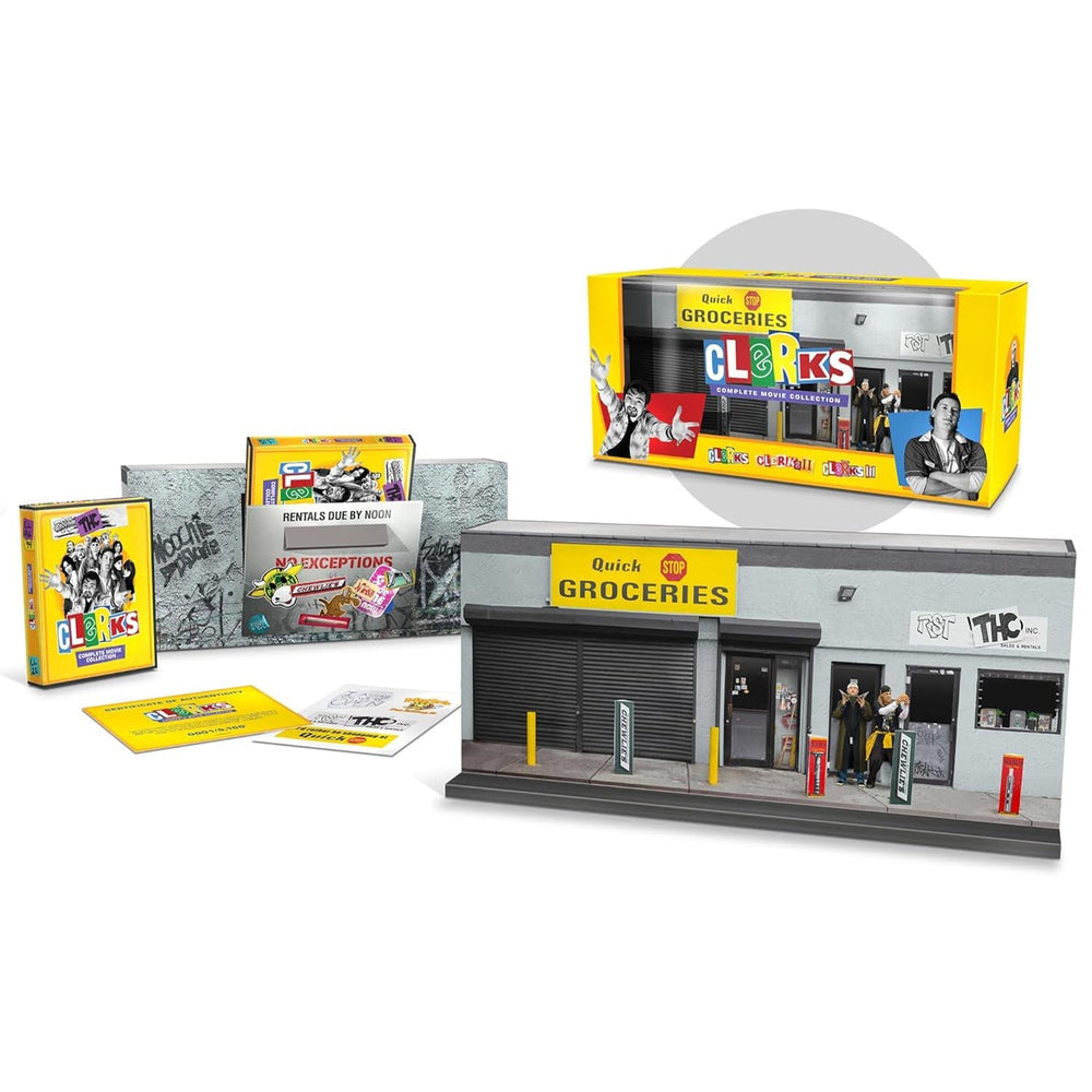 Clerks I-III Complete Movie Collection (1994-2022) (4 Blu-ray) Premium ...