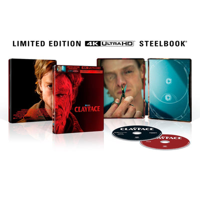Клэйфейс (2026) (англ. язык) (4K UHD + Blu-ray) Steelbook