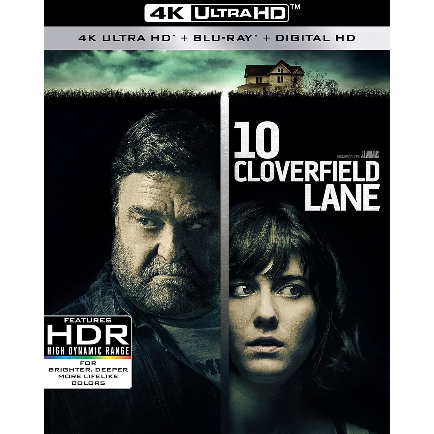 Кловерфилд, 10 (2016) (англ. язык) (4K UHD + Blu-ray)