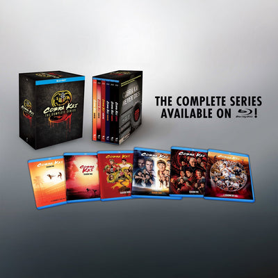 Кобра Кай: Сезоны 1-6 (2018 – 2025) (англ. язык) (13 Blu-ray)