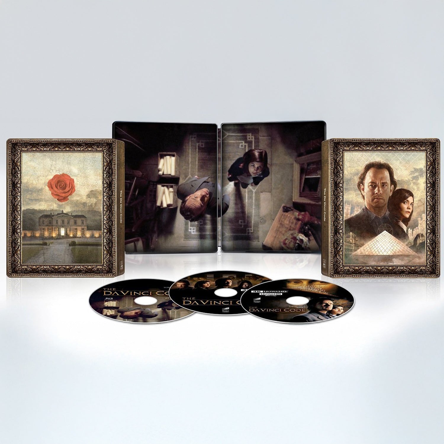 Код да Винчи (2006) (4K UHD + 2 Blu-ray) Steelbook [20th Anniversary]