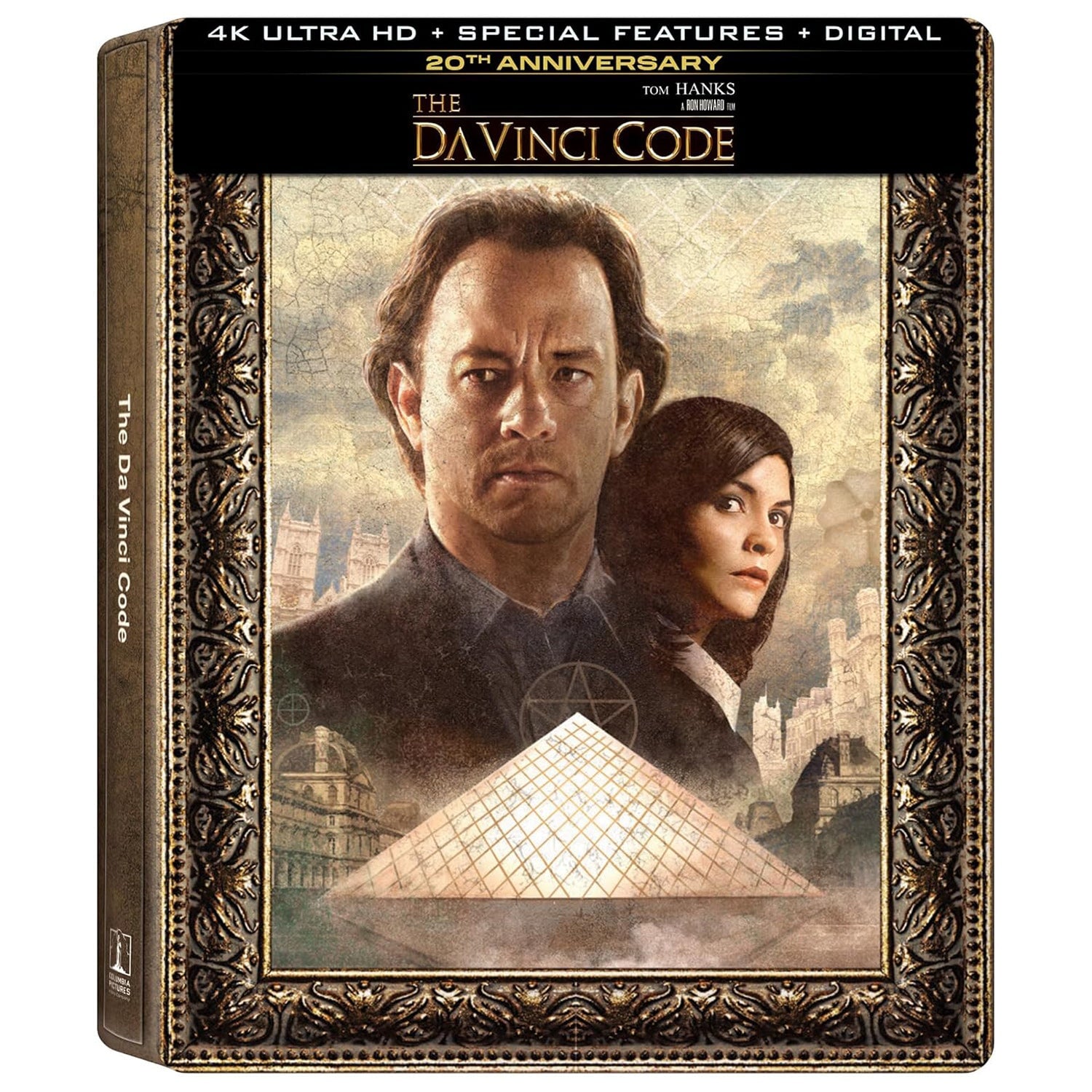 The Da Vinci Code (2006) (4K UHD + Blu-ray) Steelbook [20th