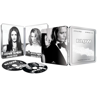 Кокаин (2001) (англ. язык) (Blu-ray + DVD) Steelbook