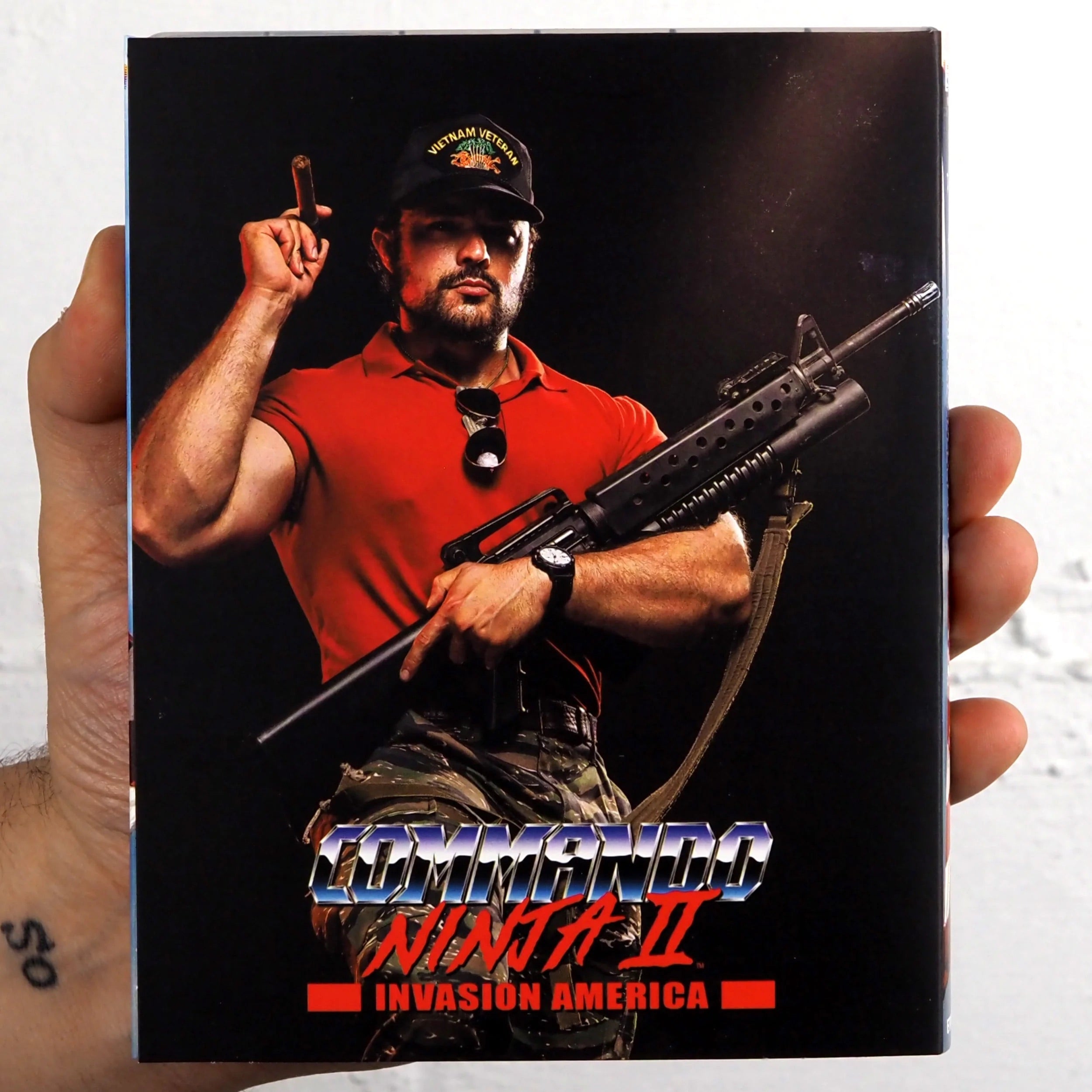 Коммандос-ниндзя 2: Вторжение в Америку (2024) (рус. субтитры) (Blu-ray) Limited Edition Slipcover