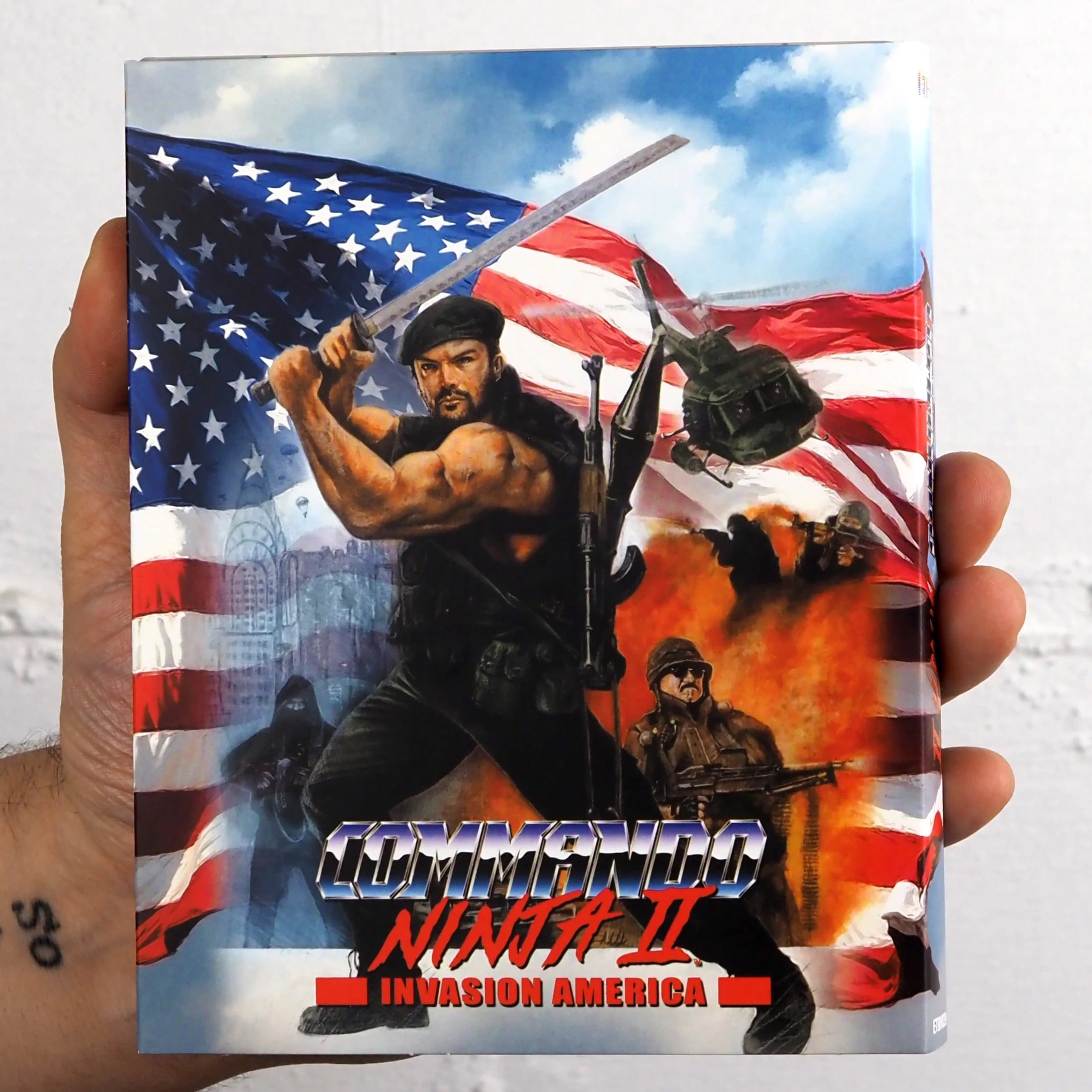 Коммандос-ниндзя 2: Вторжение в Америку (2024) (рус. субтитры) (Blu-ray) Limited Edition Slipcover